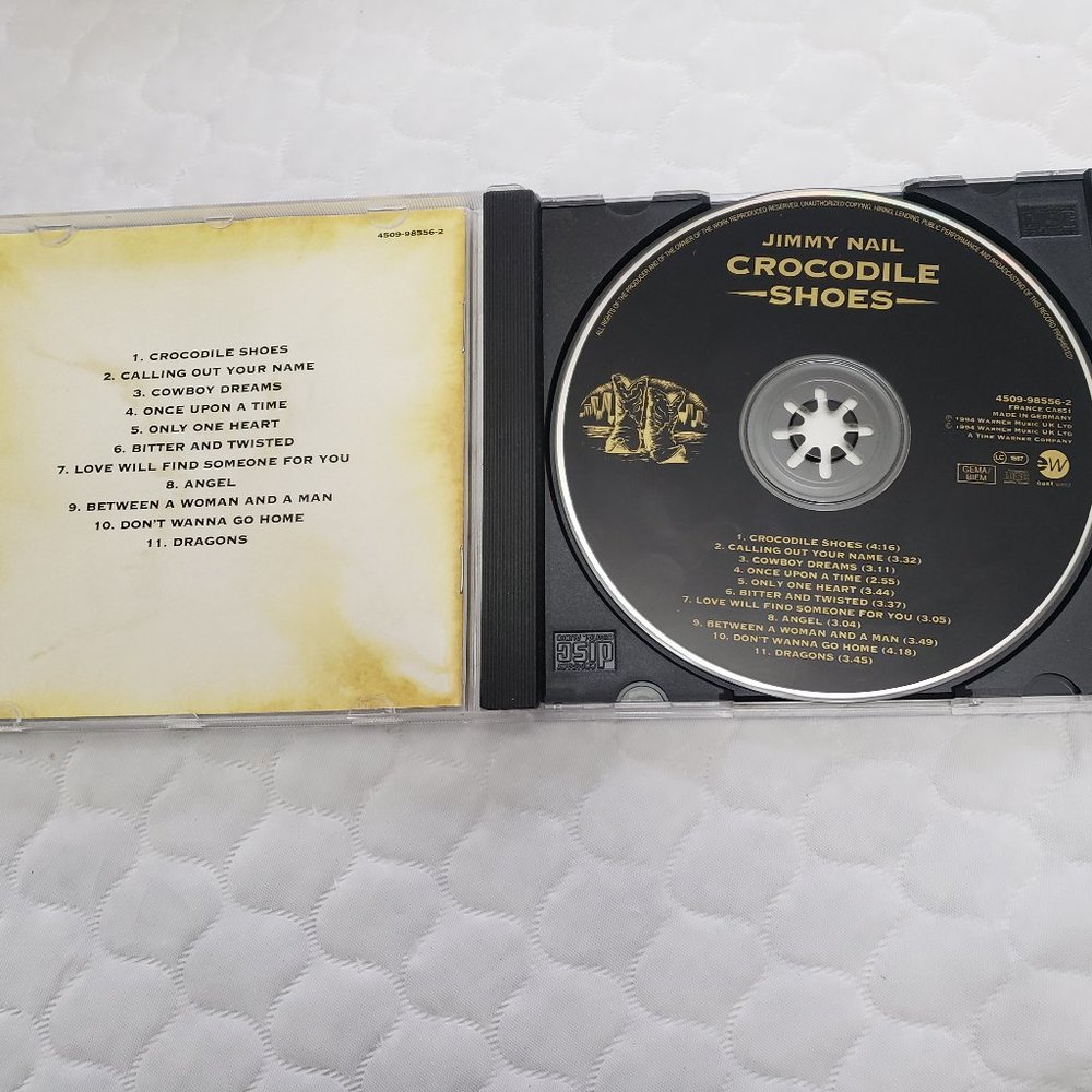Jimmy Nail - Crocodile Shoes (CD 1994) - Picture 4 of 4